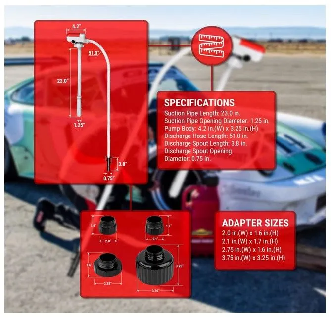 TRFA01-XL - BATTERY PWRD FUEL